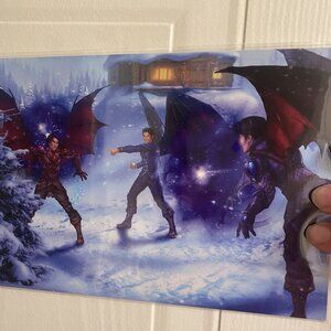 ACOTAR print, bat boys, Sarah J Maas, 21 x 15 cm